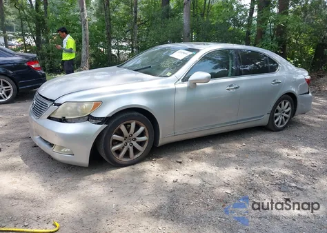 2007 Lexus Ls 460 from USA, damaged, VIN JTHBL46F675010952